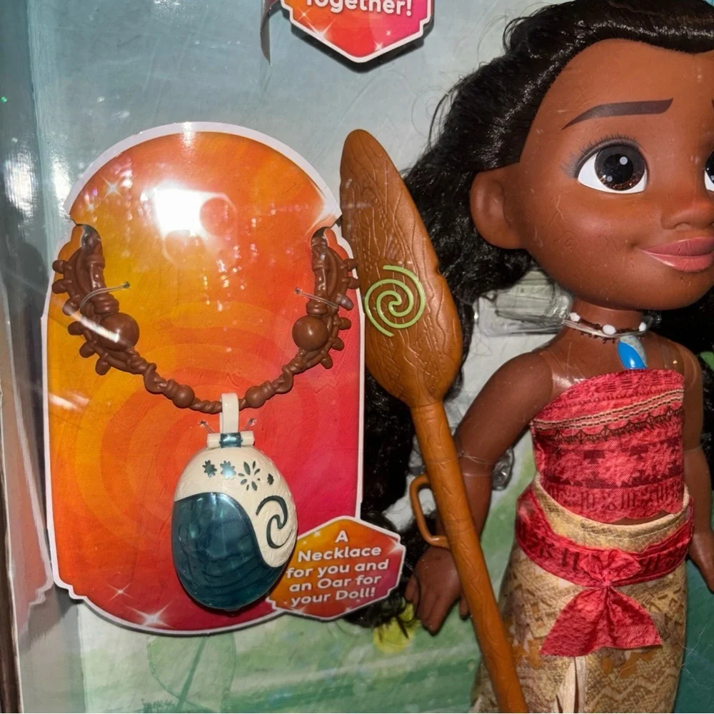 Disney Princess Share‎ with Me Moana Doll with Child-sized Accessories 3+ NEW